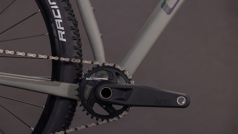BICICLETA CUBE REACTION C:62 ONE OLDGREY BLACK 2026 cadru XL (22") - roti 29 [3]