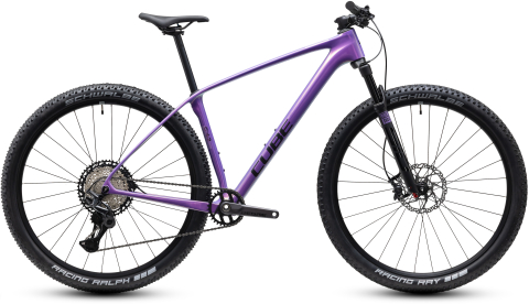 Ciclism - BICICLETA CUBE REACTION C:62 PRO COSMICPURPLE BLACK 2027 S