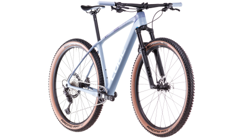 BICICLETA CUBE REACTION C:62 RACE PIGEONBLUE ART 2025 cadru XXL (24") - roti 29" [1]