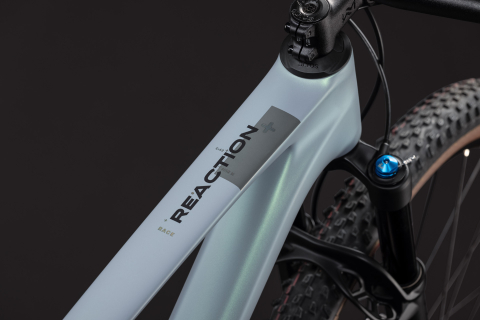 BICICLETA CUBE REACTION C:62 RACE SEAGREY BLACK 2027 S [1]