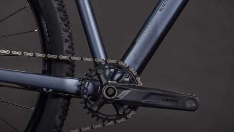 BICICLETA CUBE REACTION SLX METALICGREY BLACK 2026 cadru XXL (23") - roti 29 [4]