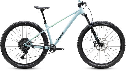 Ciclism - BICICLETA CUBE REACTION TM ONE KOLIBRI BLACK 2027 cadru S (15") - roti 27.5