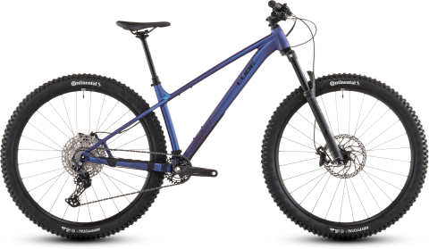 Ciclism - BICICLETA CUBE REACTION TM PRO BLUEVIOLET BLACK 2026 cadru XL (22") - roti 29