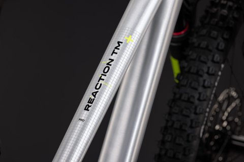 BICICLETA CUBE REACTION TM PRO RAW BLACK 2027 cadru XS (14") - roti 27.5 [1]