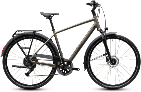 Ciclism - BICICLETA CUBE TOURING ONE FLASHSTONE COALCHROME 2027 54 cm