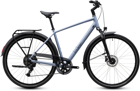 Ciclism - BICICLETA CUBE TOURING ONE SILVERBLUE REFLEX 2027 58 cm