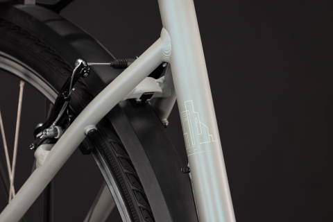 BICICLETA CUBE TOWN ONE EASY ENTRY FROSTYLEAVES BLUE 2027 53 cm [4]