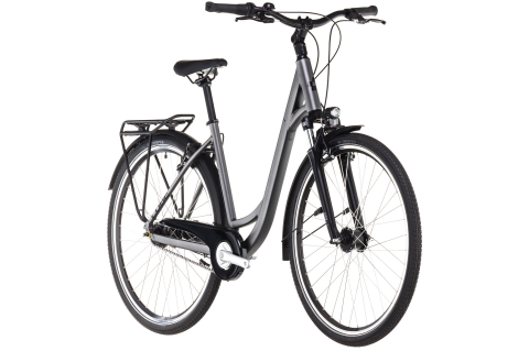BICICLETA CUBE TOWN ONE EASY ENTRY SLATEBLACK LUNAR 2025 53 cm [1]