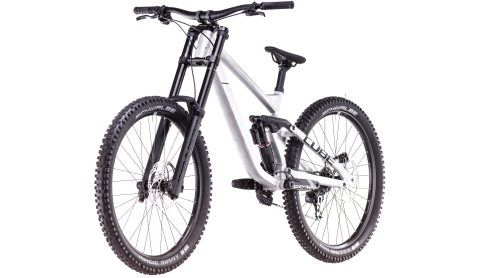 BICICLETA CUBE TWO15 PRO 27.5 RAWMETAL BLACK 2025 M [3]