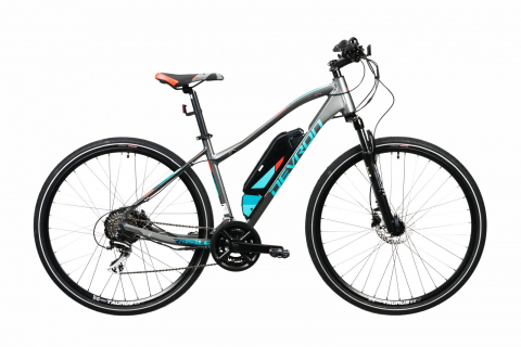 Ciclism - Bicicleta Electrica Corwin 28162 - 28 Inch, 450mm, Gri