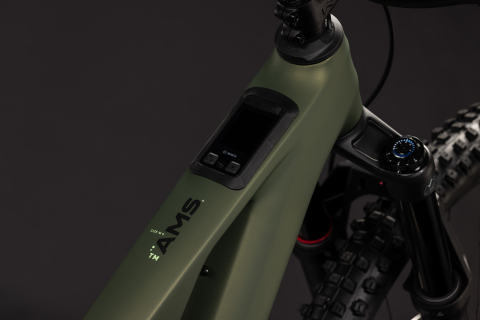 BICICLETA ELECTRICA CUBE AMS HYBRID 177 C:62 TM 600X REEDGREEN GILLS 2027 M [1]