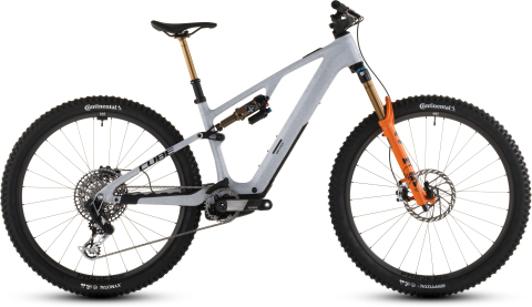 Ciclism - BICICLETA ELECTRICA CUBE AMS HYBRID ONE44 C:68X SUPER TM 400X FOGGREY FIBRE 2026 S