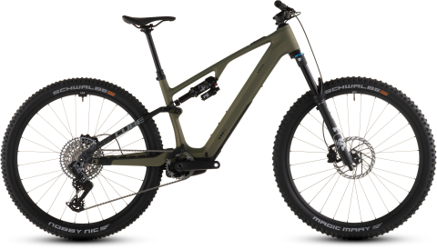 Ciclism - BICICLETA ELECTRICA CUBE AMS HYBRID ONE44 C:68X TM 400X REEDGREEN MATRIX 2026 S