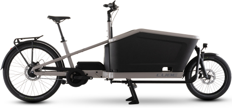 Ciclism - BICICLETA ELECTRICA CUBE CARGO HYBRID COMFORT PRO 800 OATGREY REFLEX 2026 One Size