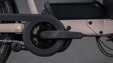 BICICLETA ELECTRICA CUBE CARGO HYBRID COMFORT PRO FAMILY 800 OATGREY REFLEX 2026 One Size [4]