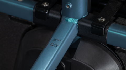 BICICLETA ELECTRICA CUBE CARGO HYBRID COMFORT PRO FAMILY 800 SMARAGDGREY REFLEX 2026 One Size [1]