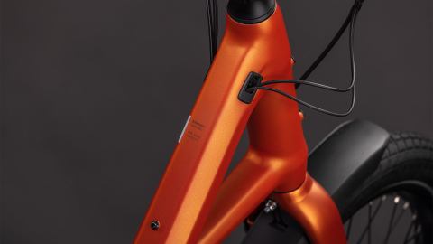 BICICLETA ELECTRICA CUBE COMPACT HYBRID 545 RUSTORANGE REFLEX 2026 One Size [1]