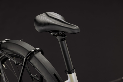BICICLETA ELECTRICA CUBE EDITOR HYBRID ONE 360 FE TRAPEZE GLINTSAND BLACK 2027 58 cm [2]