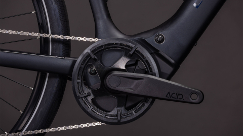 BICICLETA ELECTRICA CUBE EDITOR HYBRID PRO 400X COAL PRISM 2026 54 cm [4]