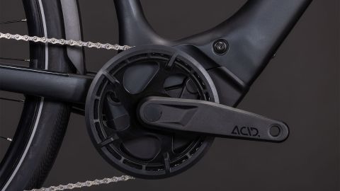 BICICLETA ELECTRICA CUBE EDITOR HYBRID PRO 400X FE COAL PRISM 2026 50 cm [3]