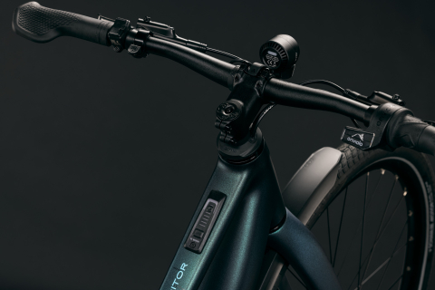 BICICLETA ELECTRICA CUBE EDITOR HYBRID SLX 400X FE TRAPEZE GLITTERTEAL BLACK 2027 50 cm [1]