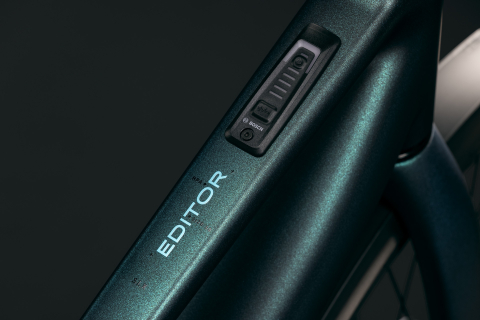 BICICLETA ELECTRICA CUBE EDITOR HYBRID SLX 400X FE TRAPEZE GLITTERTEAL BLACK 2027 58 cm [2]