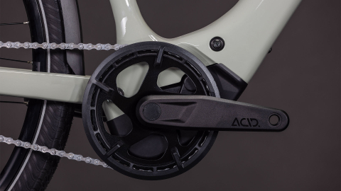 BICICLETA ELECTRICA CUBE EDITOR HYBRID SLX 400X FE TRAPEZE REEDBEIGE CHROME 2026 50 cm [4]