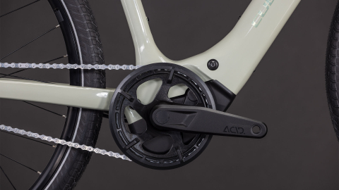 BICICLETA ELECTRICA CUBE EDITOR HYBRID SLX 400X REEDBEIGE CHROME 2026 58 cm [3]