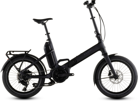 Biciclete - BICICLETA ELECTRICA CUBE FOLD HYBRID 545 COAL REFLEX 2026 One Size
