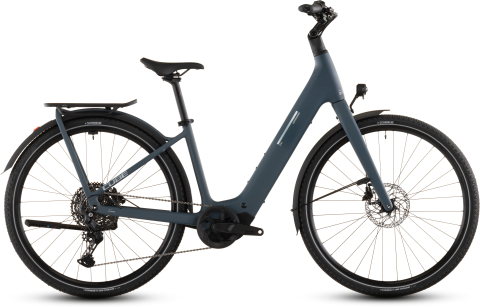 Biciclete - BICICLETA ELECTRICA CUBE KATHMANDU HYBRID C:62 PRO 400X EASY ENTRY SPECTRALBLUE PRISM 2026 50cm