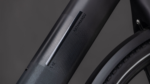 BICICLETA ELECTRICA CUBE KATHMANDU HYBRID C:62 SLX 400X LIQUIDBLACK BLUEDUST 2026 58 cm [2]