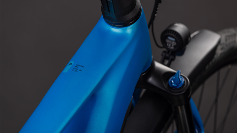 BICICLETA ELECTRICA CUBE KATHMANDU HYBRID COMFORT PRO 800 AZURE BLACK 2026 50 cm [1]