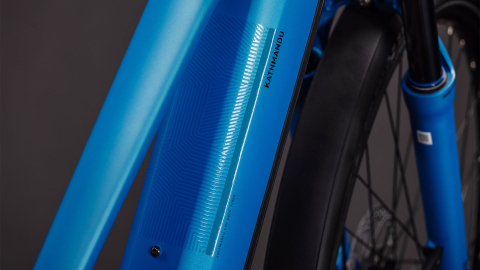 BICICLETA ELECTRICA CUBE KATHMANDU HYBRID COMFORT PRO 800 TRAPEZE AZURE BLACK 2026 54 cm [2]