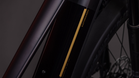 BICICLETA ELECTRICA CUBE KATHMANDU HYBRID COMFORT SLX 800 TRAPEZE SOLARECLIPSE GOLD 2026 46 cm [3]