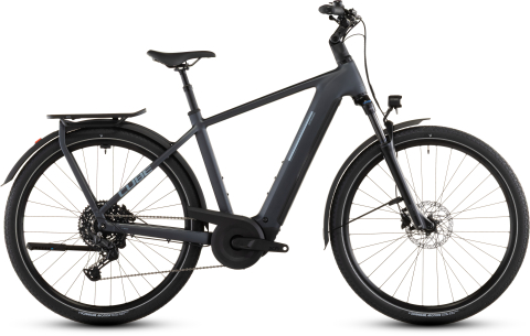 BICICLETA ELECTRICA CUBE KATHMANDU HYBRID ONE 800 METALLICGREY GREY 2026 54 cm [0]