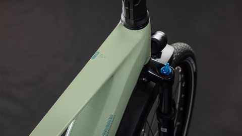 BICICLETA ELECTRICA CUBE KATHMANDU HYBRID ONE 800 PEA GREEN 2026 54 cm [1]