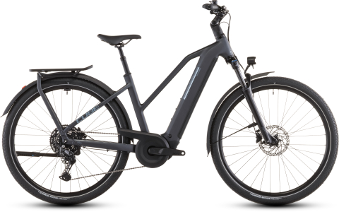 BICICLETA ELECTRICA CUBE KATHMANDU HYBRID ONE 800 TRAPEZE METALLICGREY GREY 2026 54 cm [0]