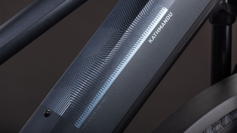 BICICLETA ELECTRICA CUBE KATHMANDU HYBRID ONE 800 TRAPEZE METALLICGREY GREY 2026 54 cm [4]