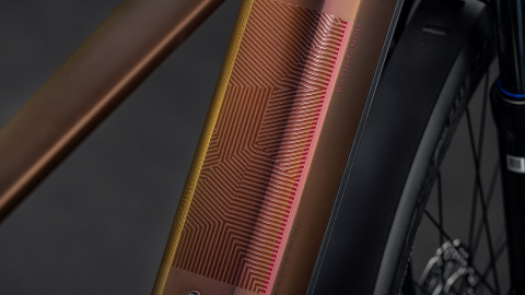 BICICLETA ELECTRICA CUBE KATHMANDU HYBRID PRO 800 SUNGLOW CHROME 2026 58 cm [2]