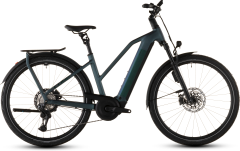 Biciclete - BICICLETA ELECTRICA CUBE KATHMANDU HYBRID SLT 800 TRAPEZE DUSKWOOD GOBLIN 2026 58cm