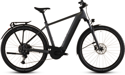 Ciclism - BICICLETA ELECTRICA CUBE NURIDE HYBRID PERFORMANCE 600 SLABGREY BLACK 2026 62 cm