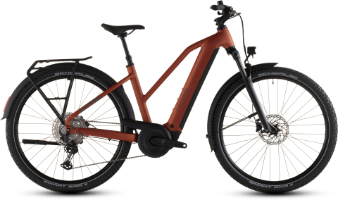 BICICLETA ELECTRICA CUBE NURIDE HYBRID PRO 600 TRAPEZE CHILLI BLACK 2026 46 cm [1]