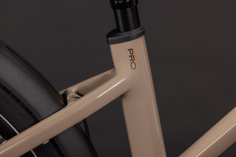BICICLETA ELECTRICA CUBE NURIDE HYBRID PRO 800 TRAPEZE CAPPUCCINO BLACK 2027 54 cm [3]