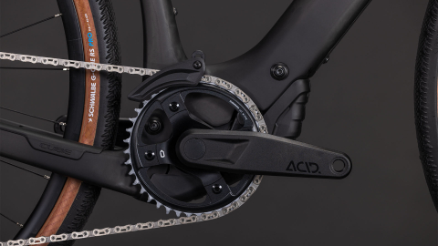 BICICLETA ELECTRICA CUBE NUROAD HYBRID C:62 EXC 400X BLACKLINE 2026 M [4]