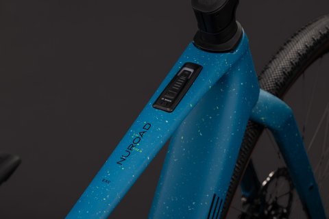 BICICLETA ELECTRICA CUBE NUROAD HYBRID C:62 EXC 400X TROPICALTEAL BLACK 2027 M [1]