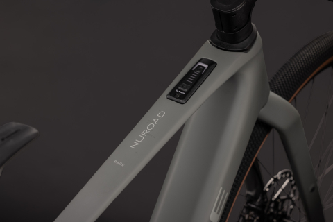BICICLETA ELECTRICA CUBE NUROAD HYBRID C:62 RACE 400X OLDGREY GREY 2027 XS [1]
