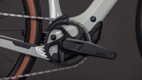 BICICLETA ELECTRICA CUBE NUROAD HYBRID C:62 RACE 400X REEDBEIGE BLACK 2026 M [3]