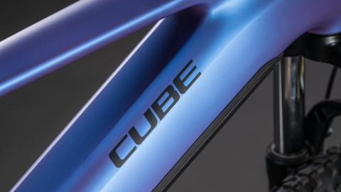 BICICLETA ELECTRICA CUBE REACTION HYBRID ONE 600 BLUEIRIS REFLECT 2026 cadru XL (22") - roti 29 [2]