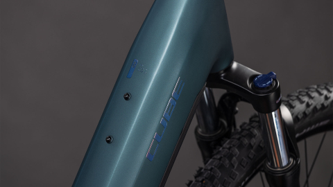 BICICLETA ELECTRICA CUBE REACTION HYBRID ONE 600 EASY ENTRY ROYALGREEN PRISM 2026 cadru M (18") - roti 29 [1]