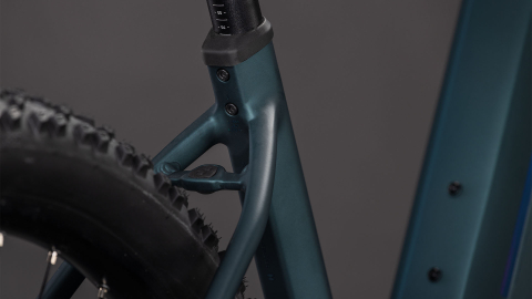 BICICLETA ELECTRICA CUBE REACTION HYBRID ONE 600 EASY ENTRY ROYALGREEN PRISM 2026 cadru XL (22") - roti 29 [3]